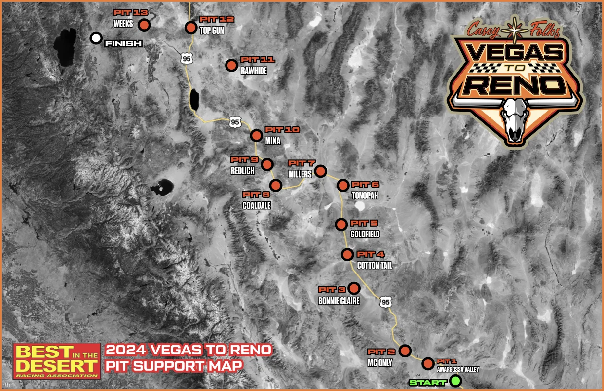 V2R 2024 pit support map